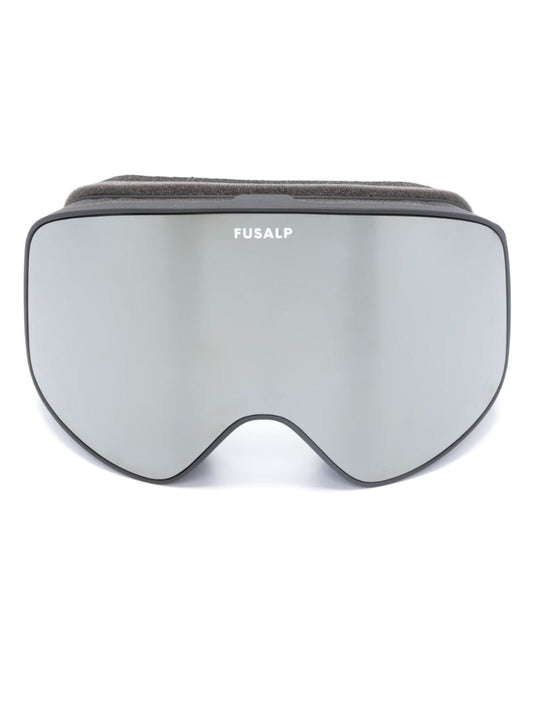 Black Matterhorn Mirrored Ski Goggles
