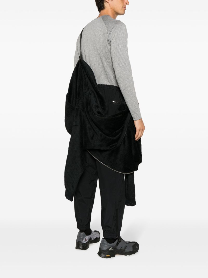 Black Polartec High Loft Hooded Insulator Jacket