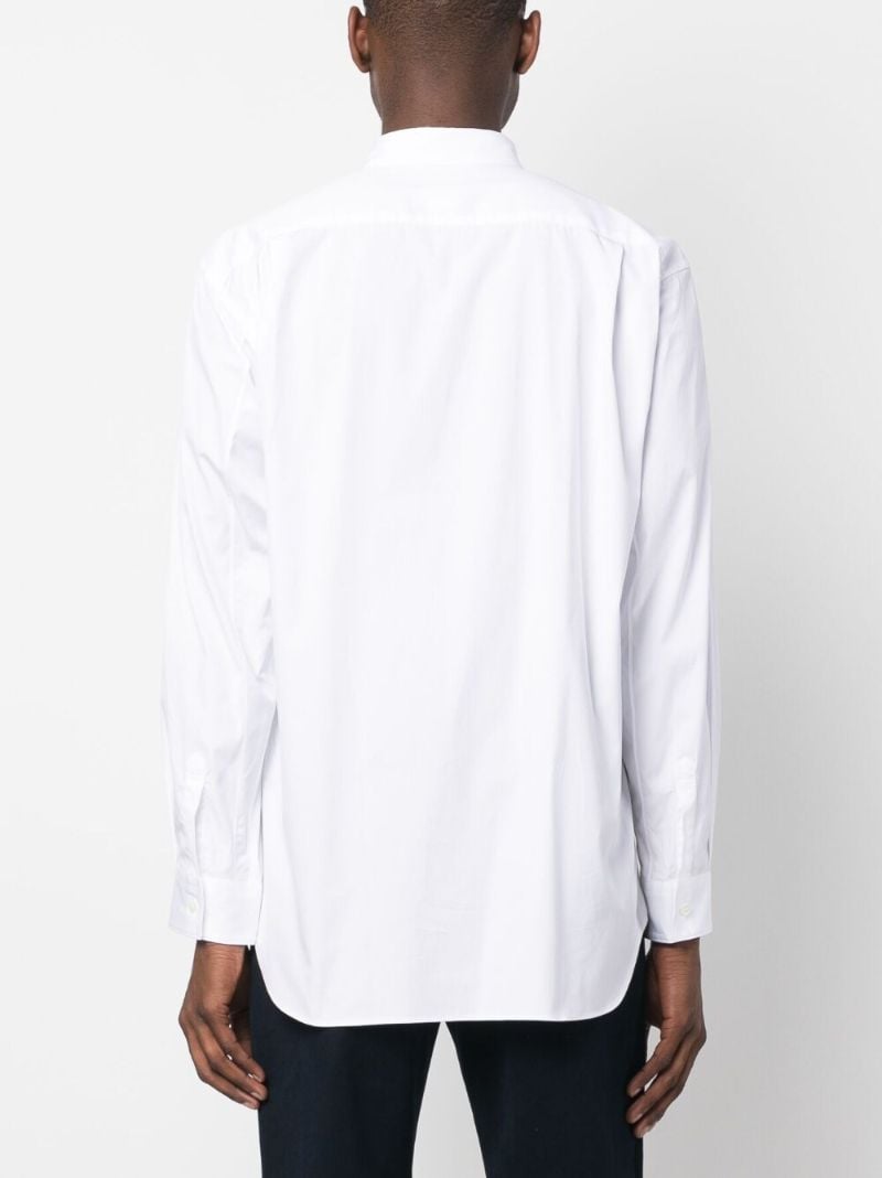 White Striped Cotton Shirt