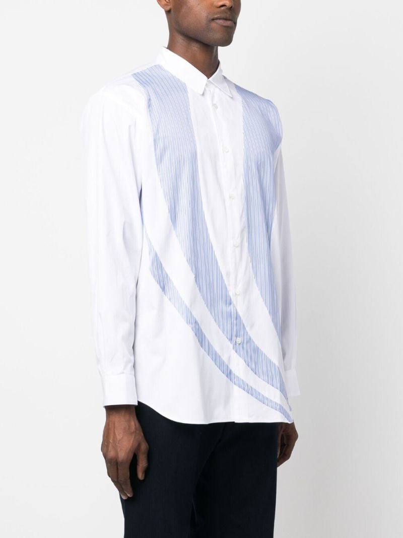 White Striped Cotton Shirt