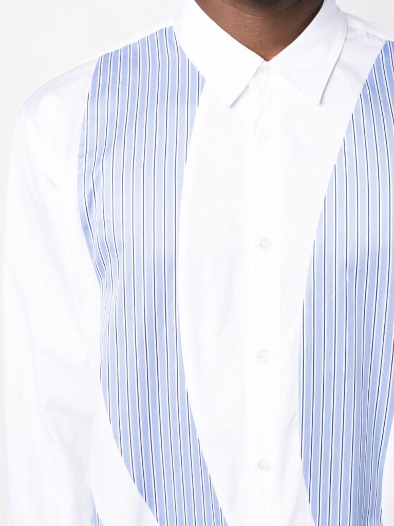 White Striped Cotton Shirt