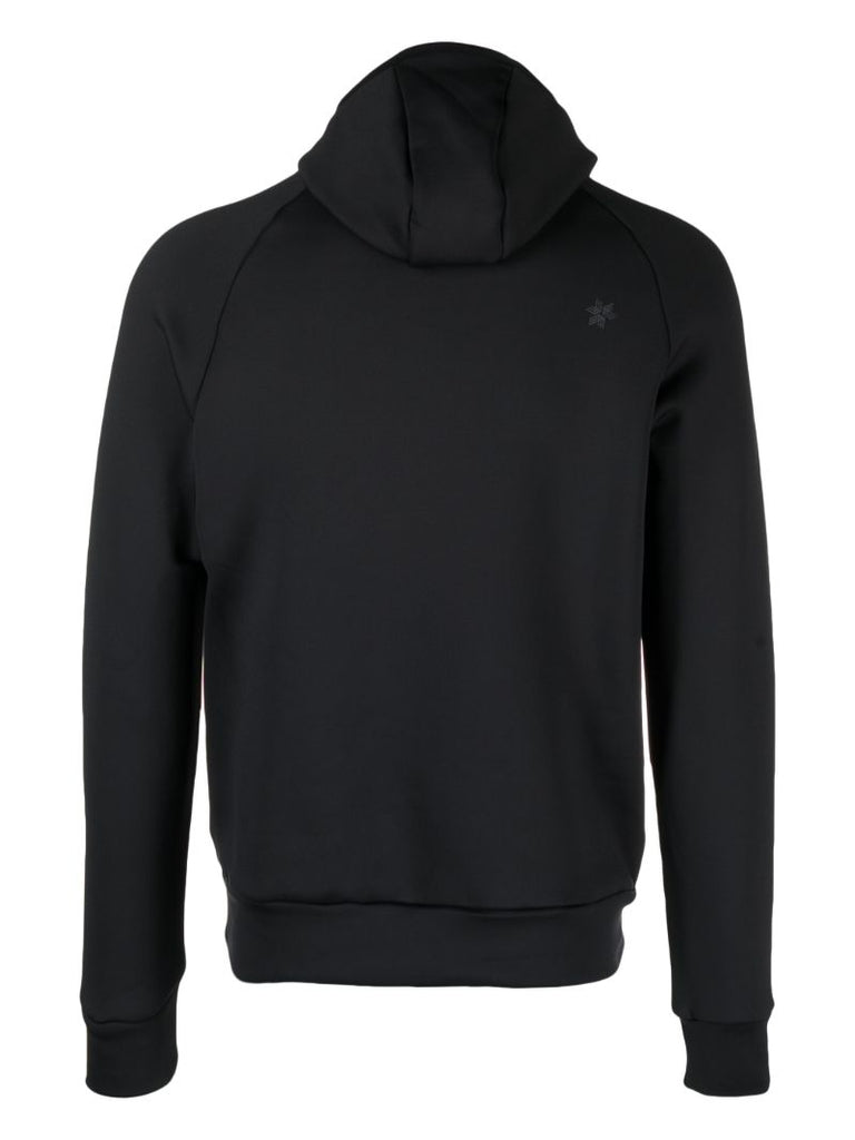Black Bulky Fleece Hoodie