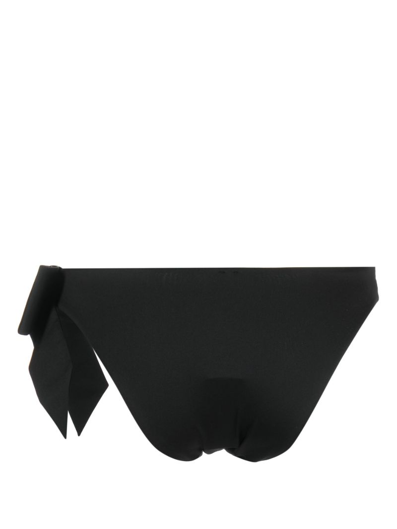 Black Krisry Bow Bikini Bottoms