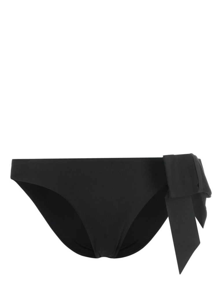 Black Krisry Bow Bikini Bottoms