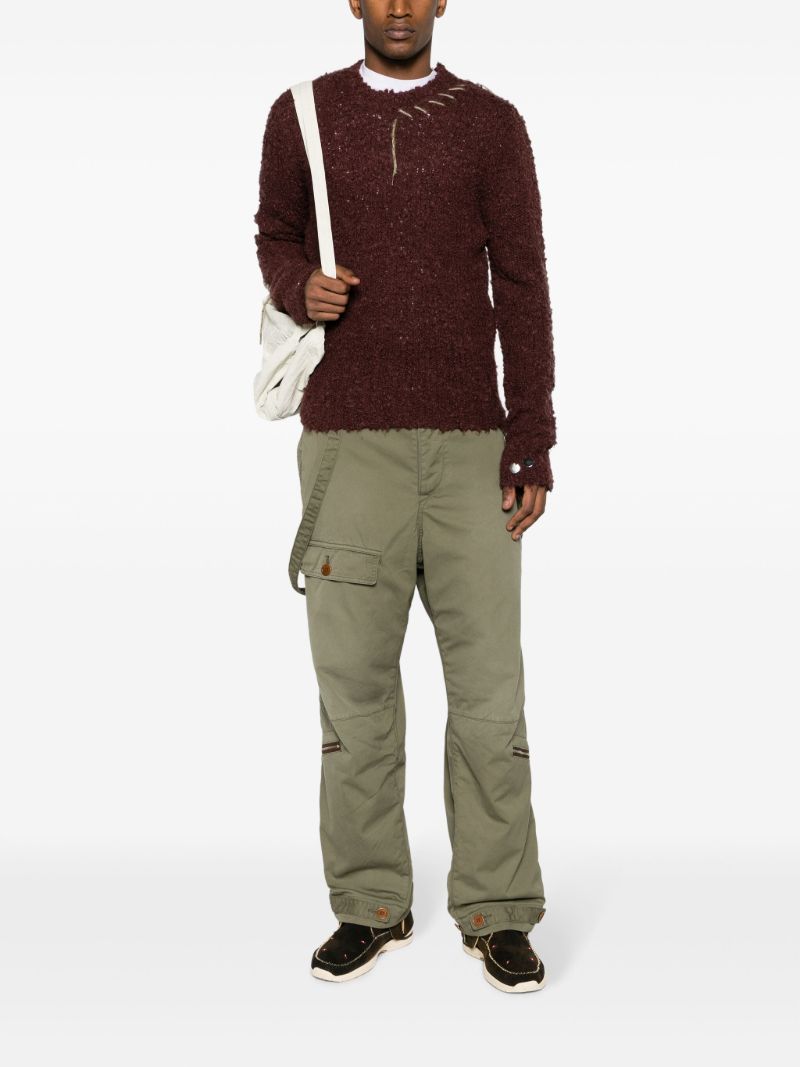 Green Northdrop Technical-cotton Trousers