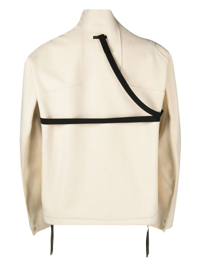 White J70-bu Wool Jacket