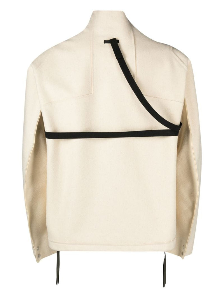 White J70-bu Wool Jacket