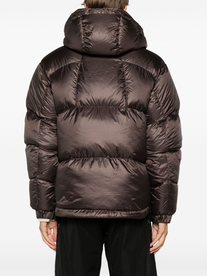 Brown Pertex Quantum Puffer Jacket