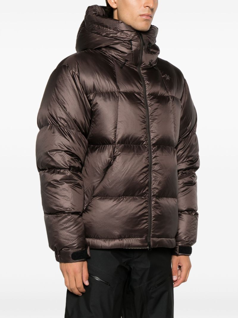 Brown Pertex Quantum Puffer Jacket