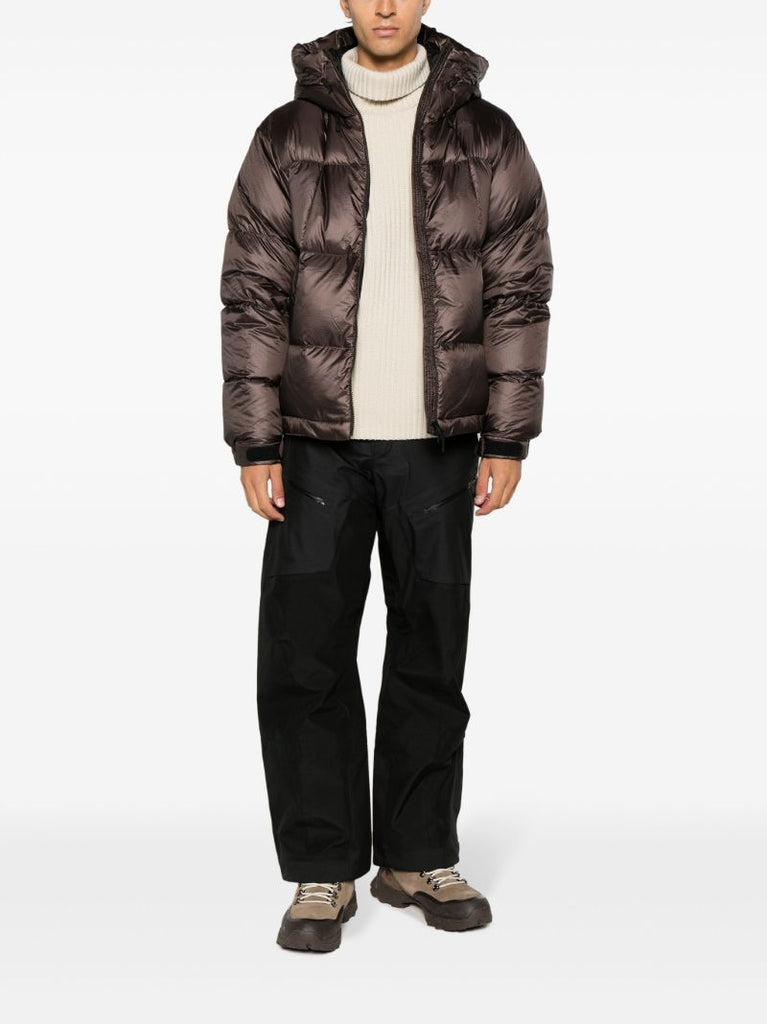 Brown Pertex Quantum Puffer Jacket