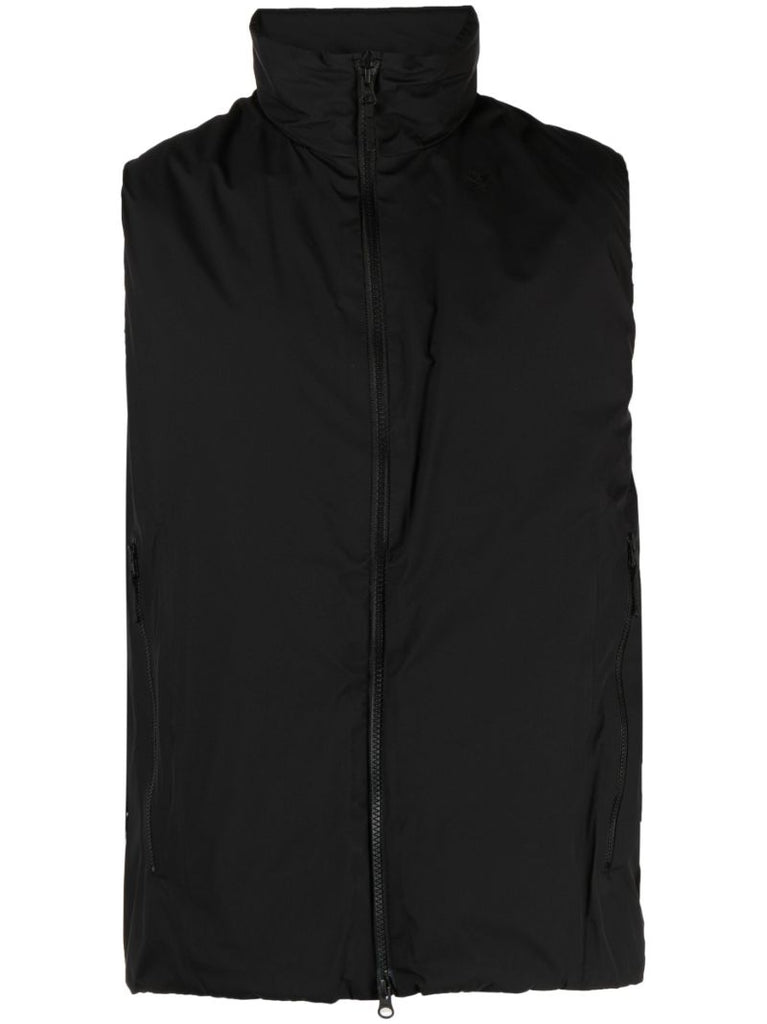 Black Gore-tex Sleeveless Windbreaker