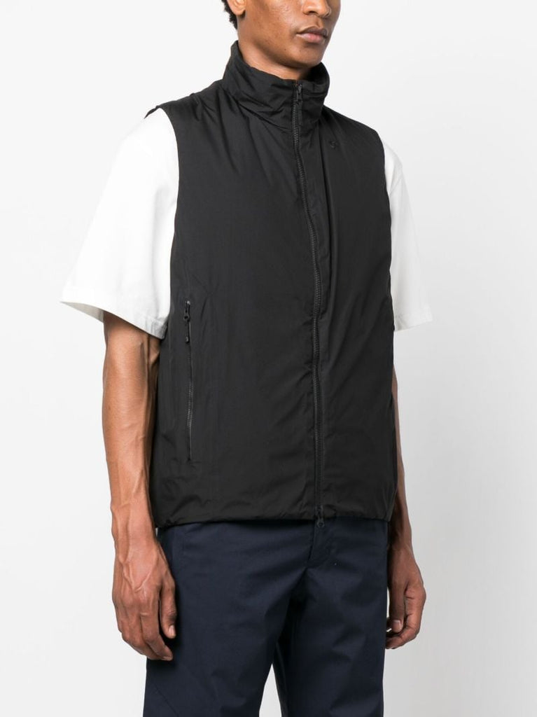 Black Gore-tex Sleeveless Windbreaker