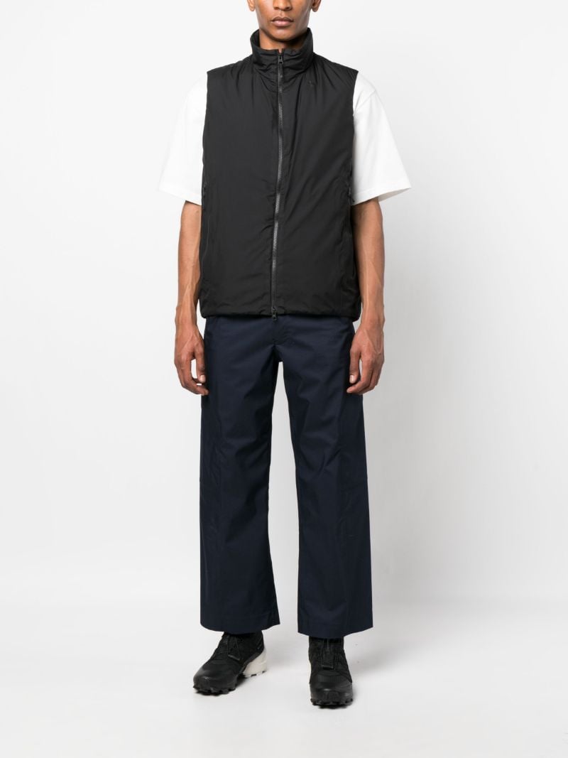 Black Gore-tex Sleeveless Windbreaker