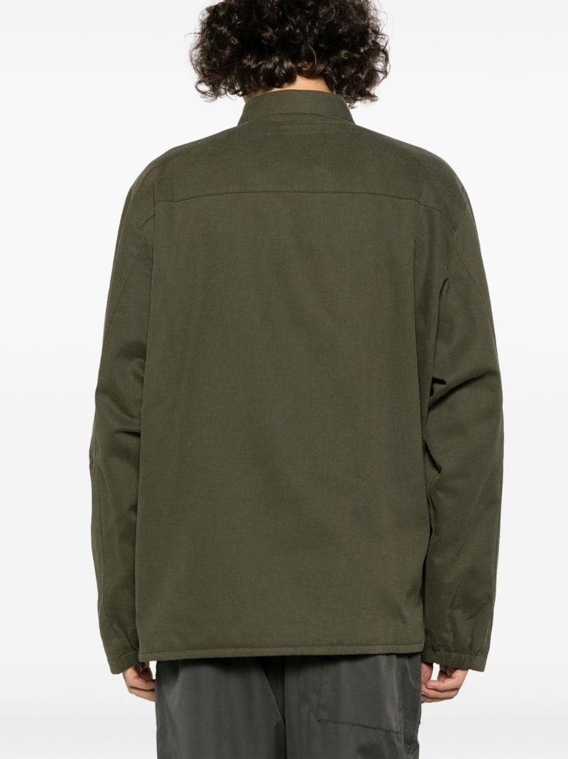 Green Rescue Pocket Cotton Overshirt