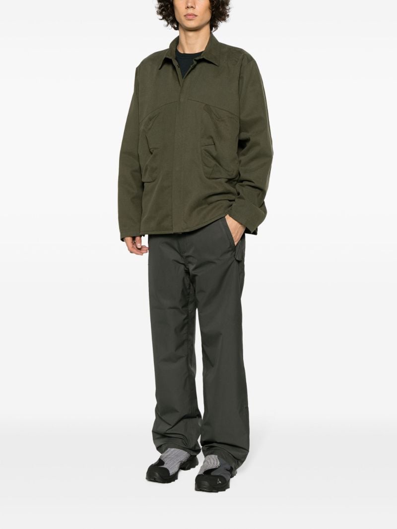 Green Rescue Pocket Cotton Overshirt