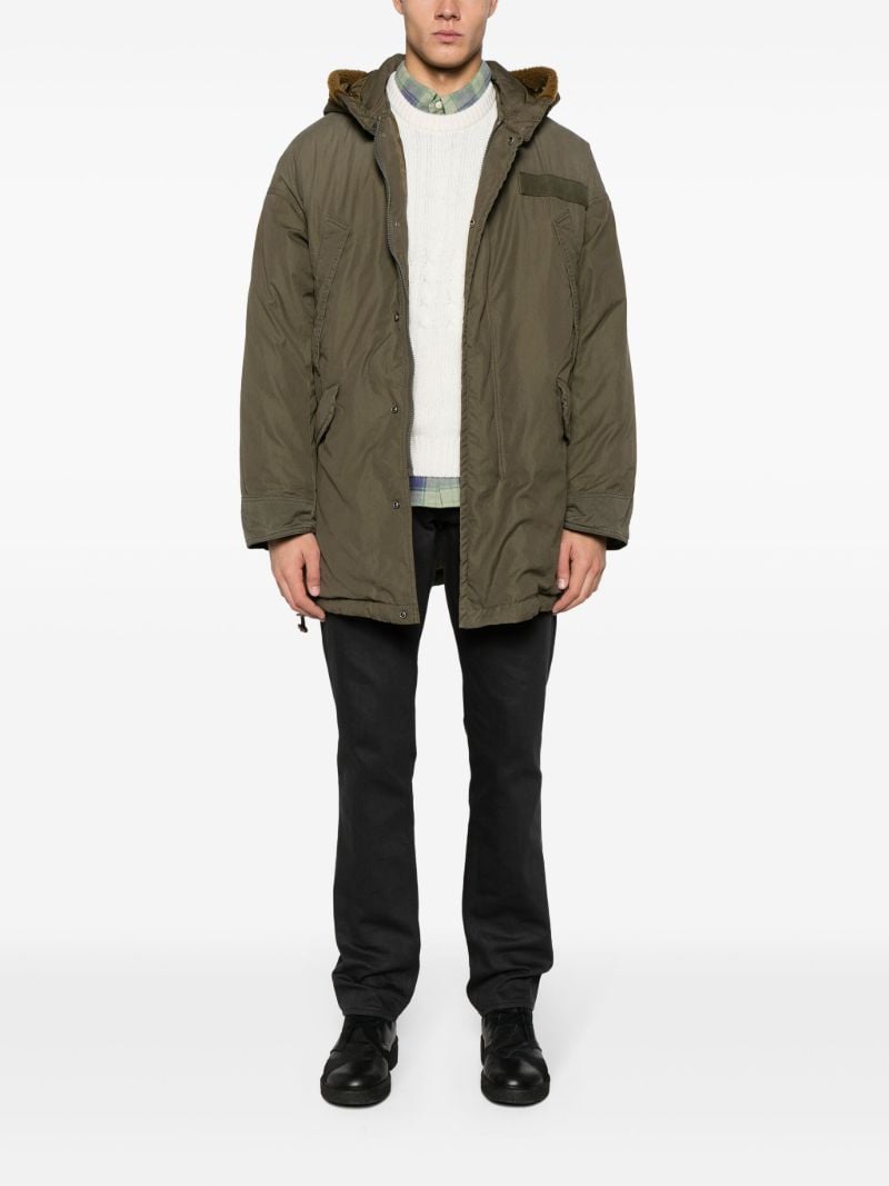 Green Synae Hooded Parka