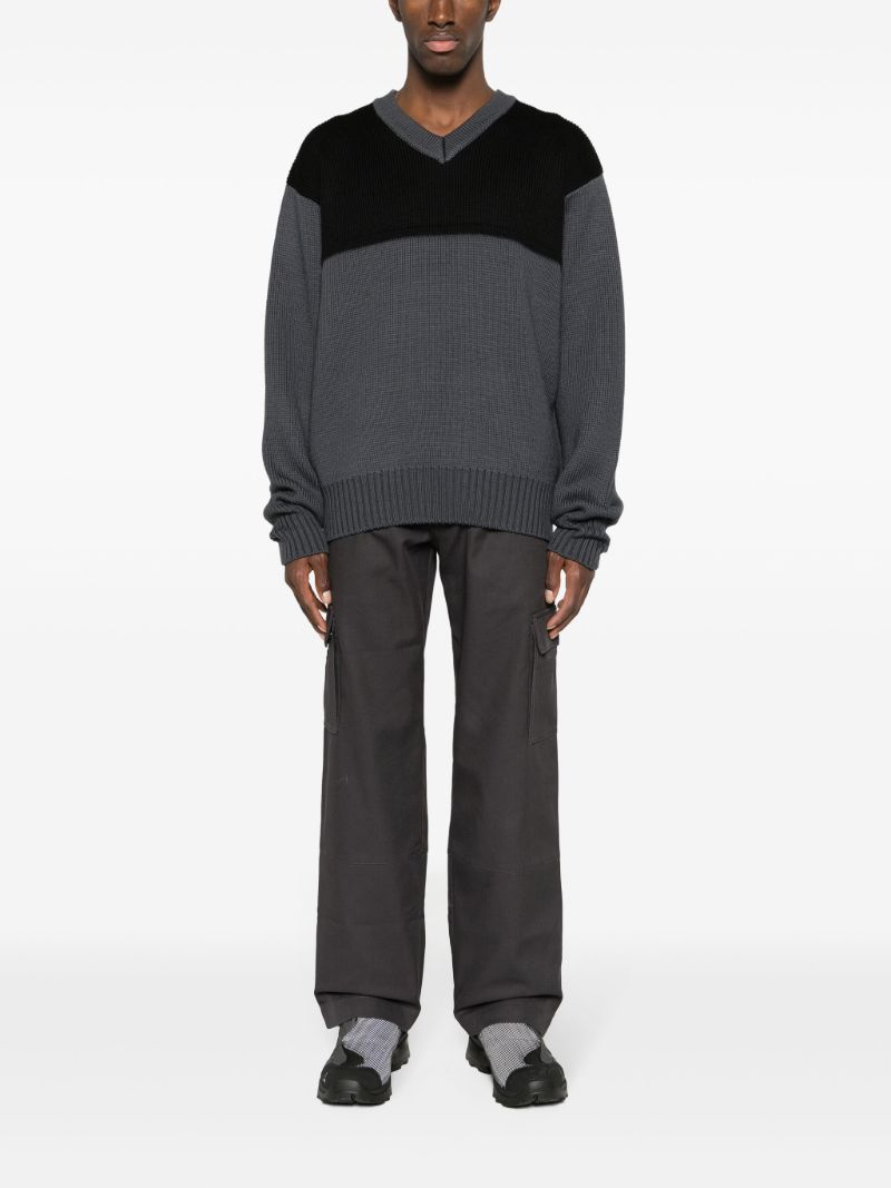 Grey Guardia Wool Sweater