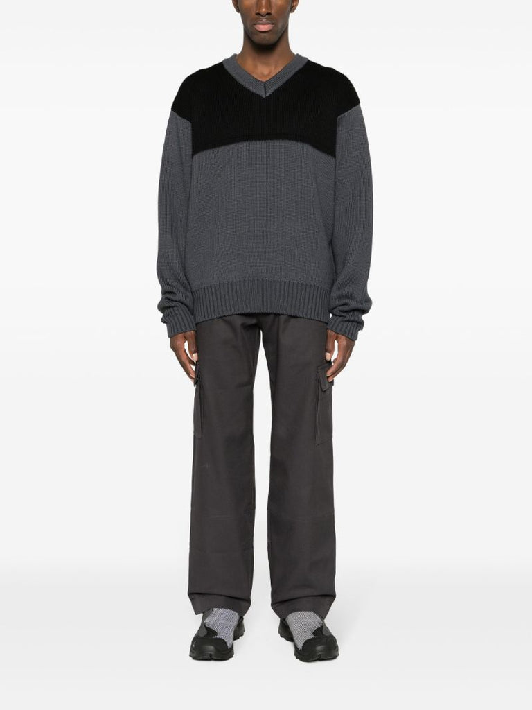 Grey Guardia Wool Sweater