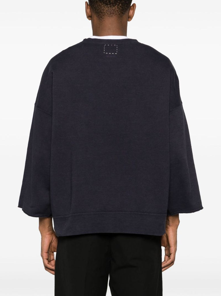 Blue Amplus Cotton-blend Sweatshirt