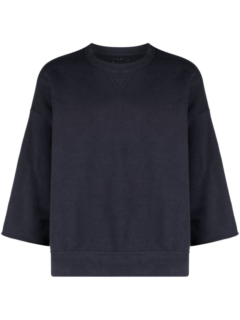Blue Amplus Cotton-blend Sweatshirt
