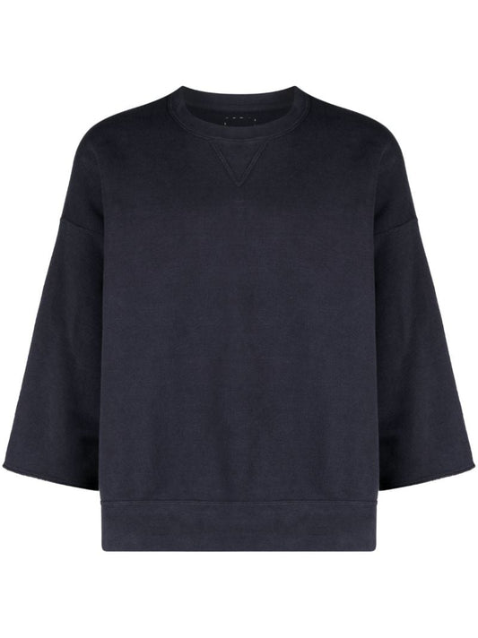 Blue Amplus Cotton-blend Sweatshirt