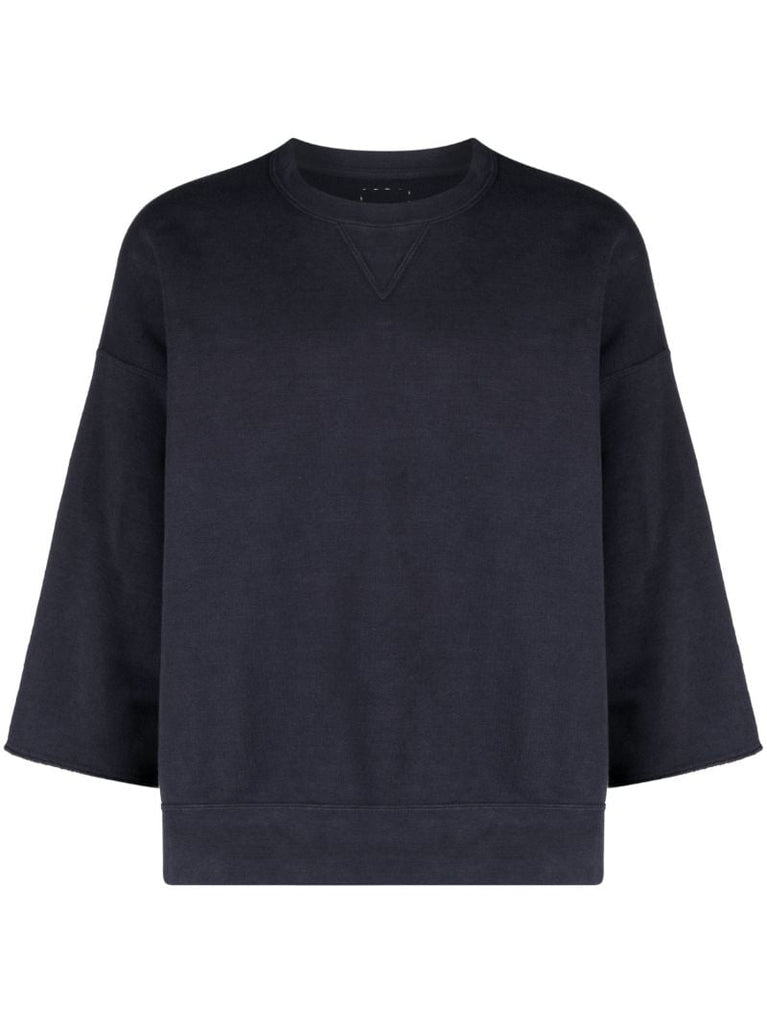 Blue Amplus Cotton-blend Sweatshirt