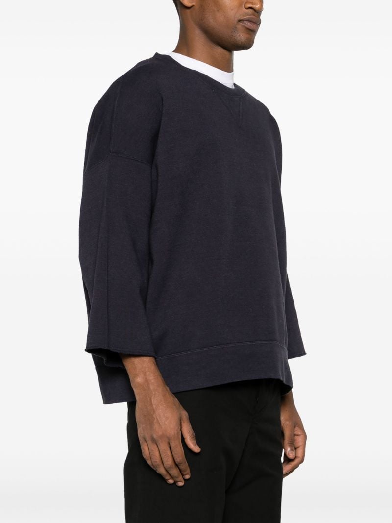 Blue Amplus Cotton-blend Sweatshirt