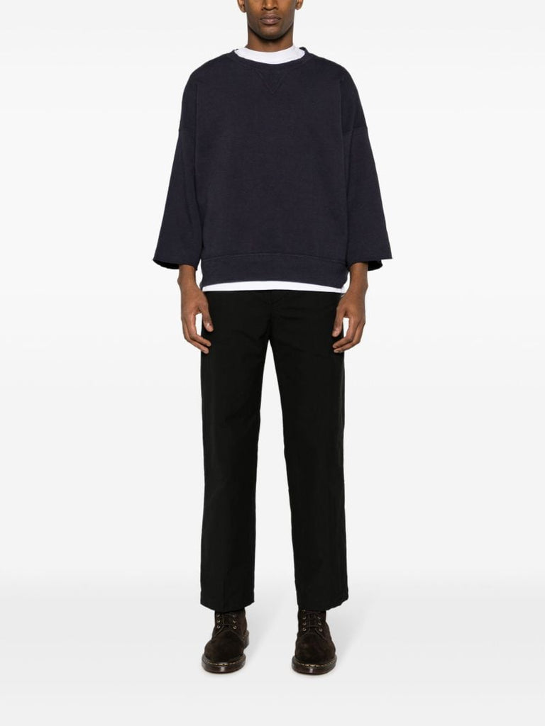 Blue Amplus Cotton-blend Sweatshirt