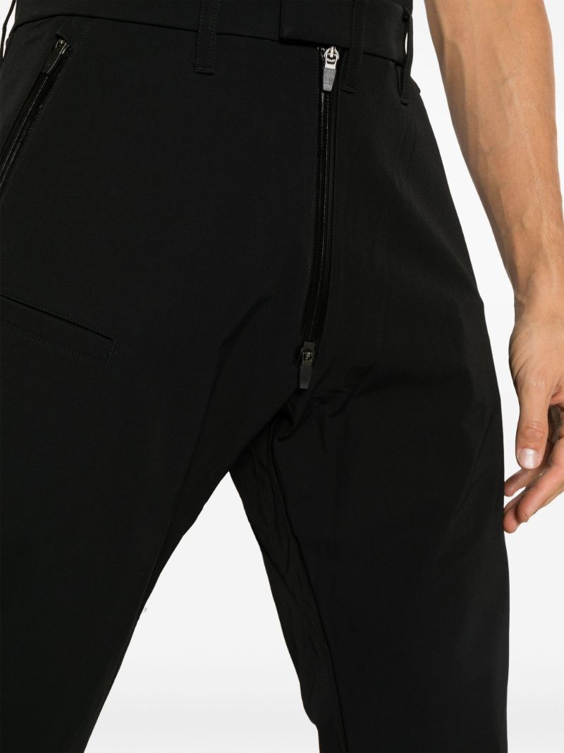 Black P47-ds Straight-leg Trousers