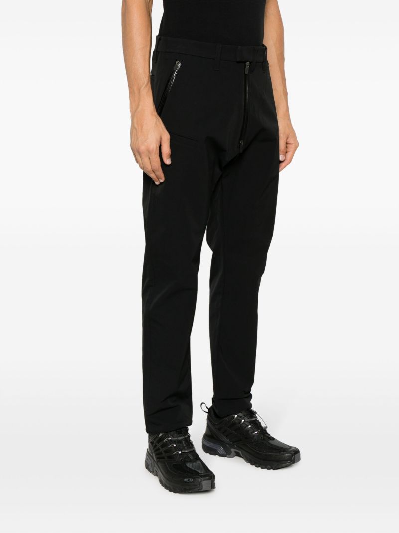 Black P47-ds Straight-leg Trousers