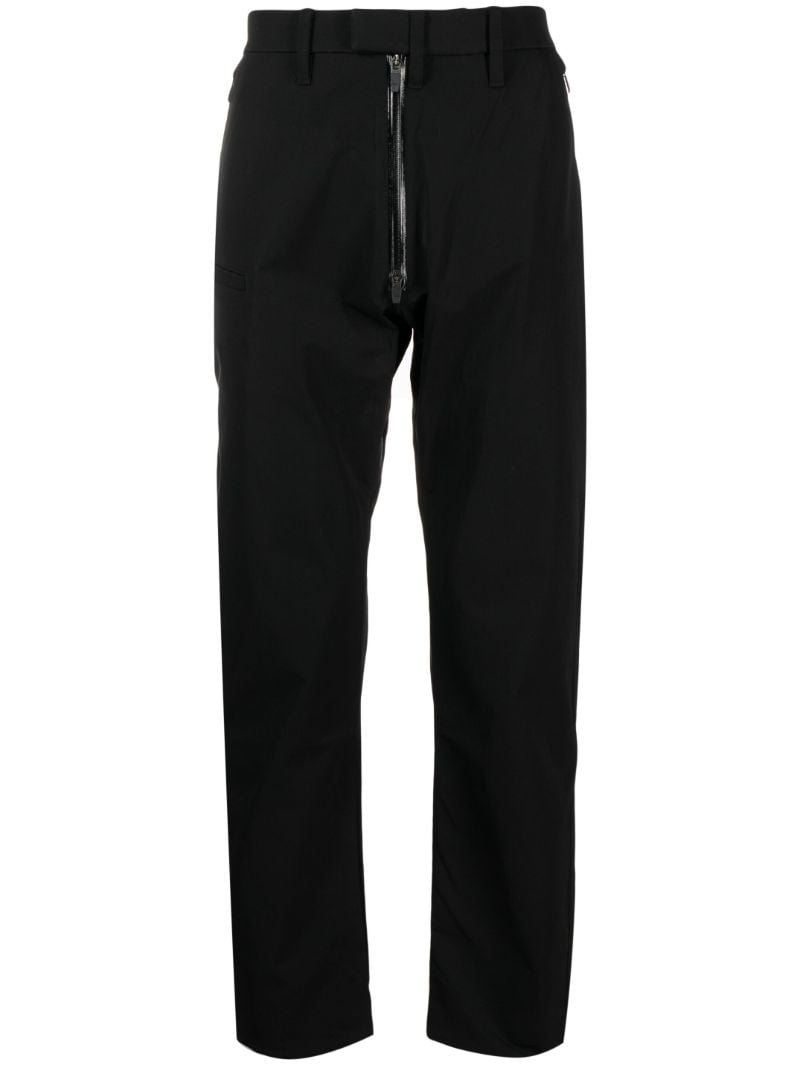 Black P47-ds Straight-leg Trousers