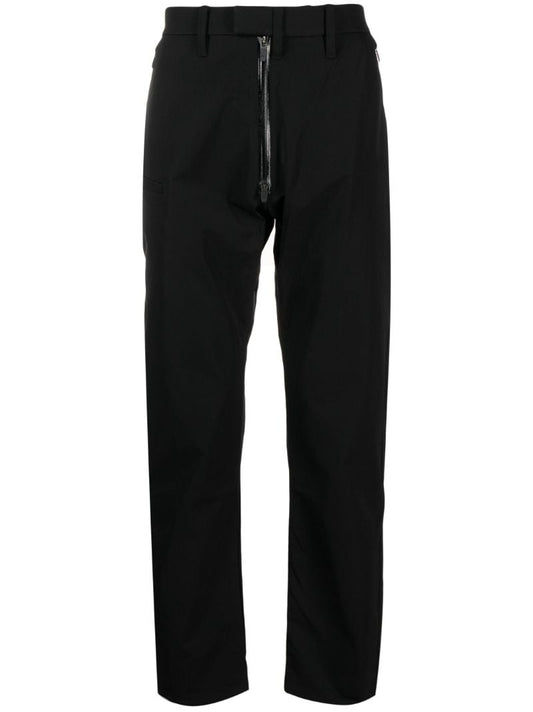 Black P47-ds Straight-leg Trousers