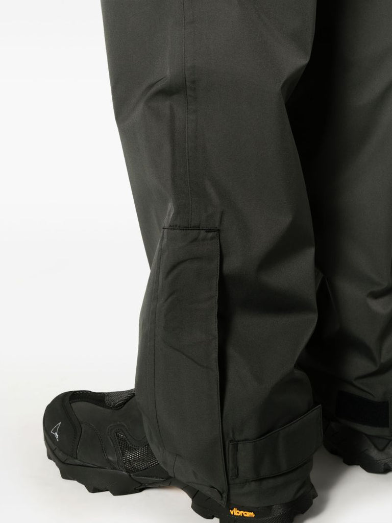 Grey Straight-leg Trousers