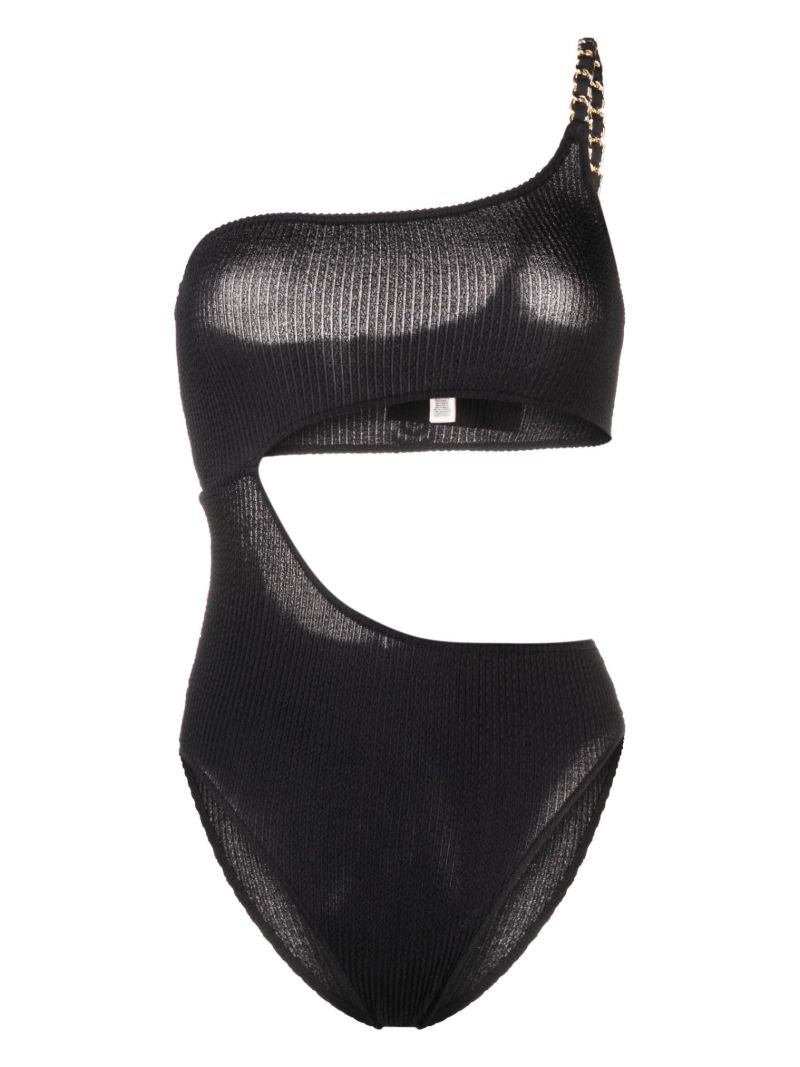 Black Tiaa One-shoulder Swimsuit