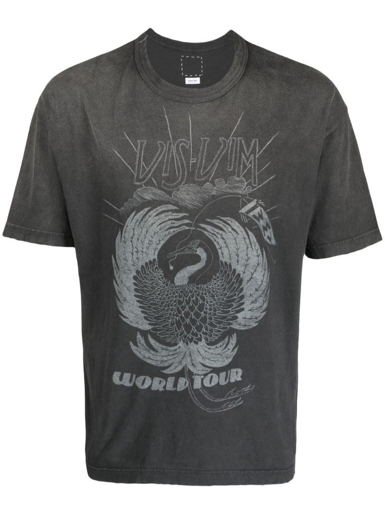 Black Jumbo Crash World Tour Cotton T-shirt