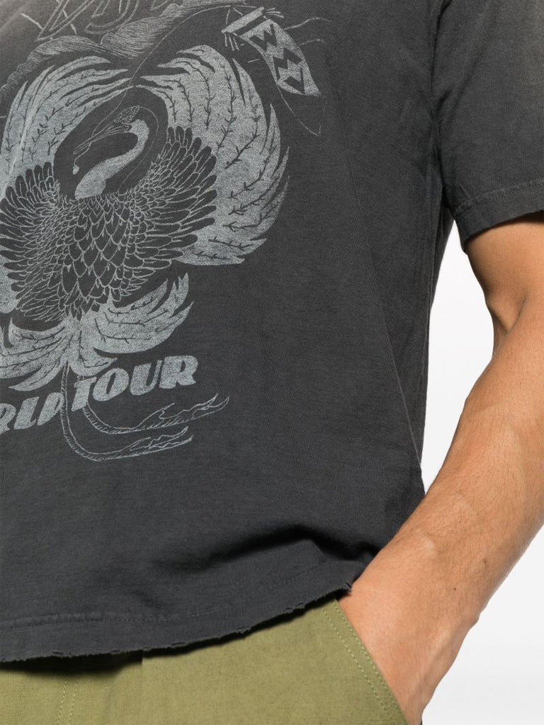 Black Jumbo Crash World Tour Cotton T-shirt