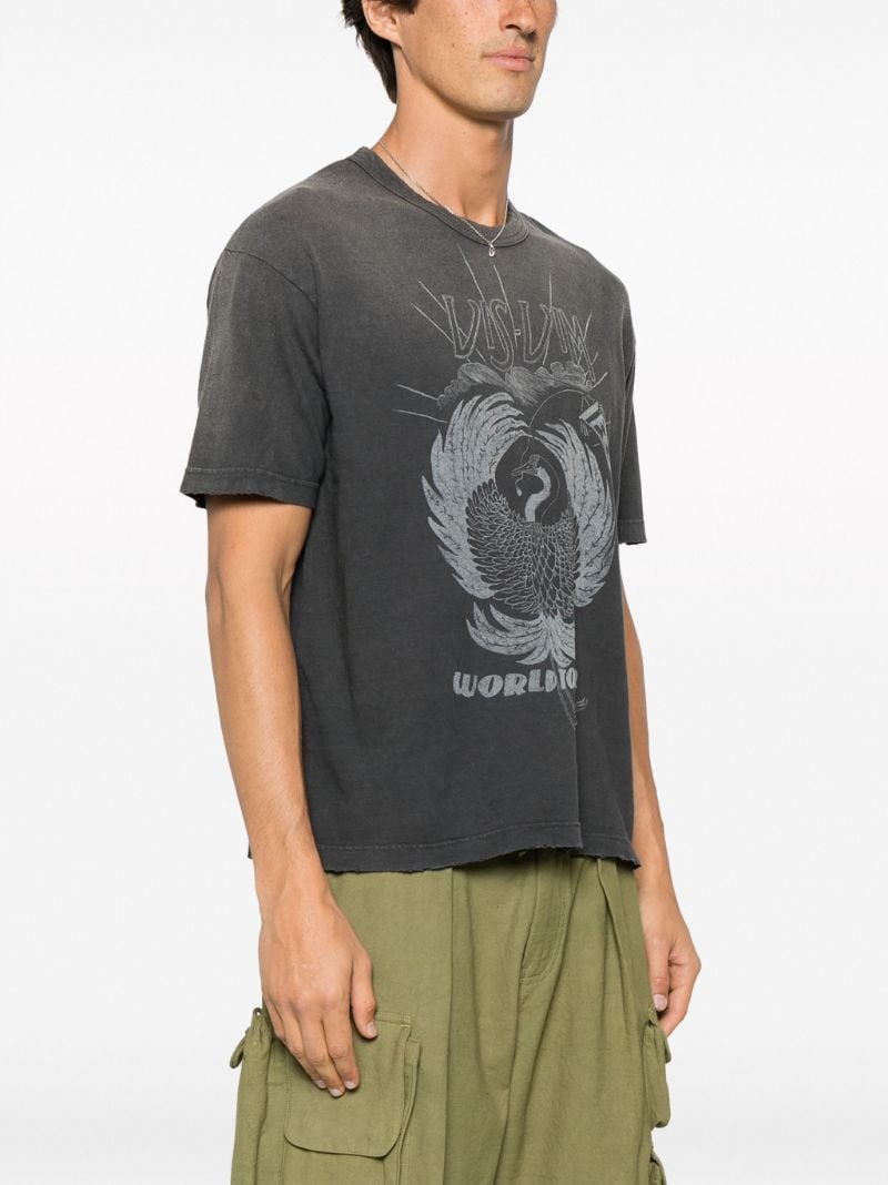 Black Jumbo Crash World Tour Cotton T-shirt