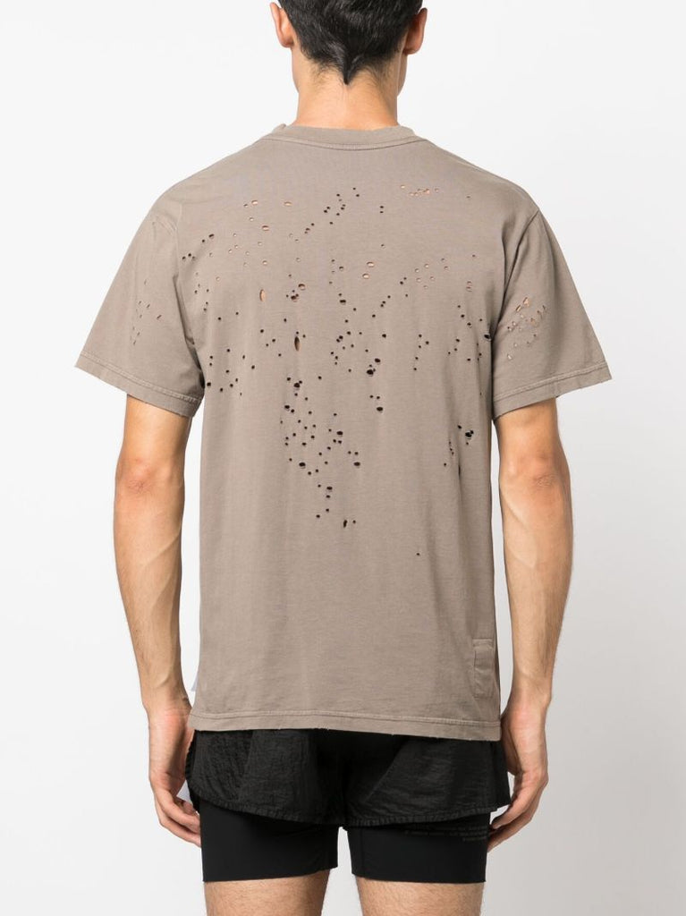Brown Mothtech Organic Cotton T-shirt