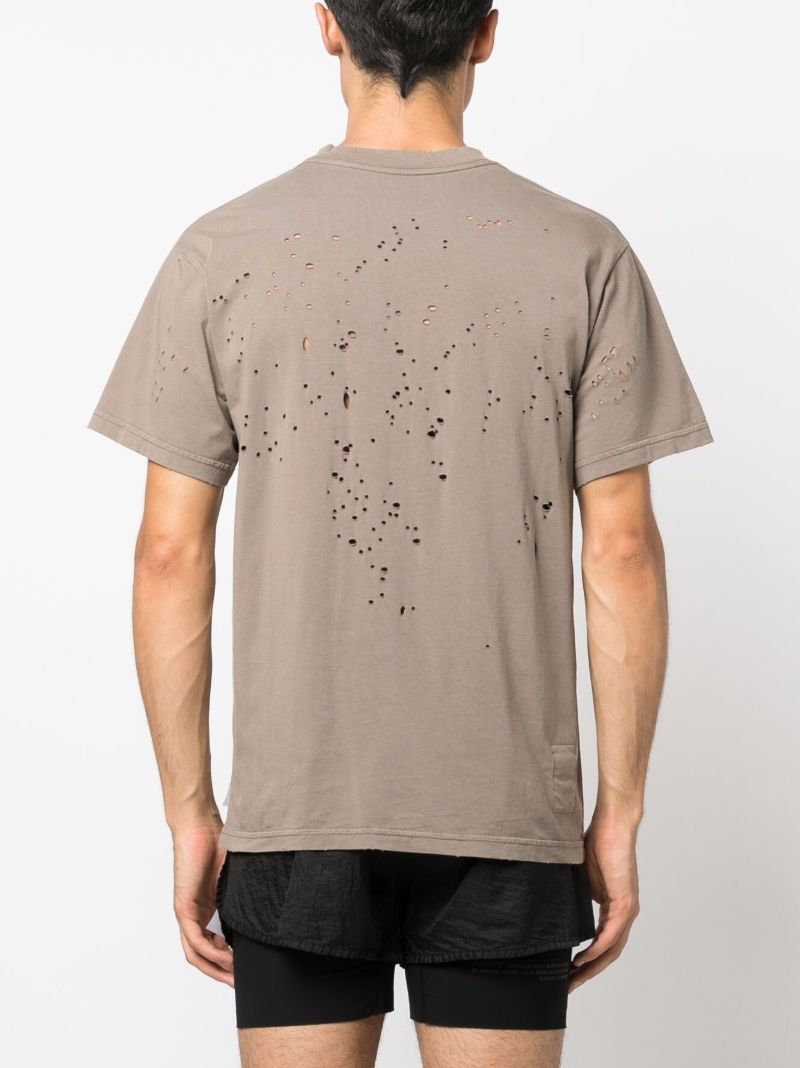 Brown Mothtech Organic Cotton T-shirt