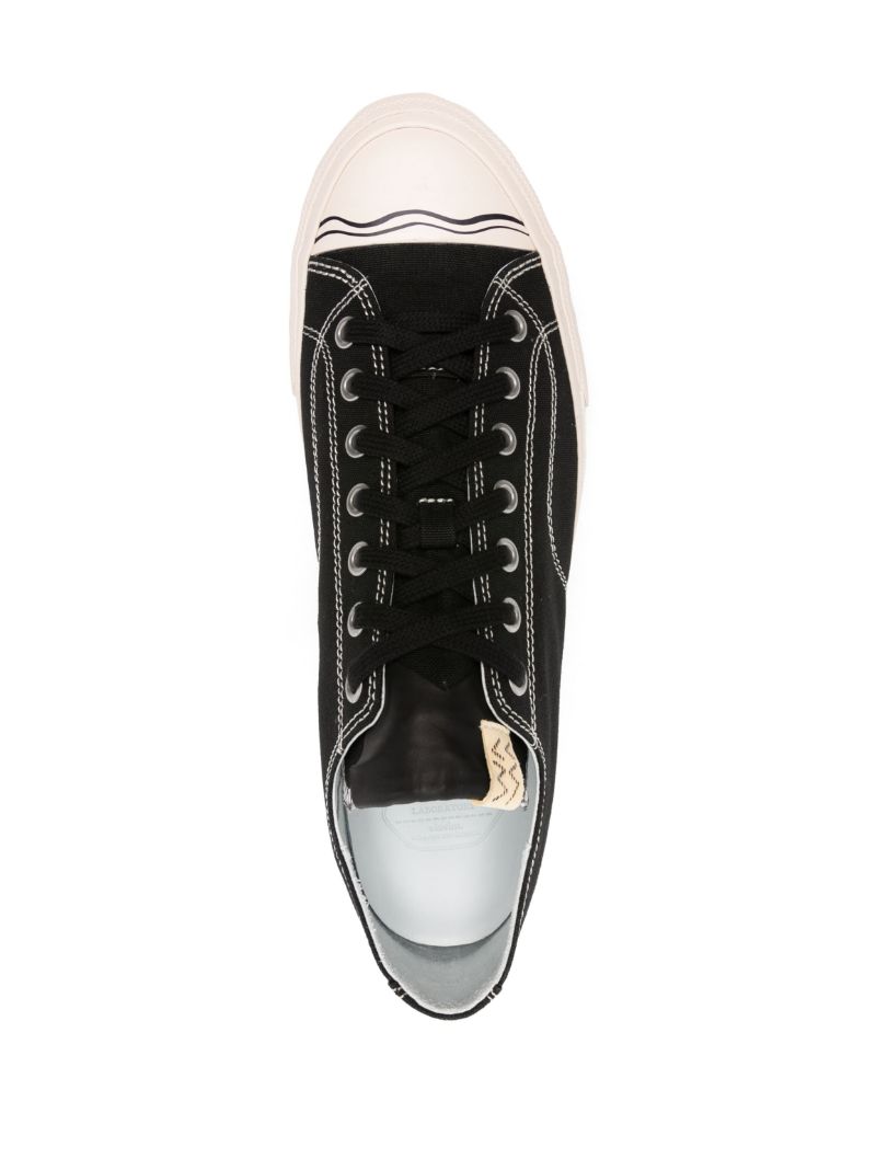 Black Seeger Lo Sneakers