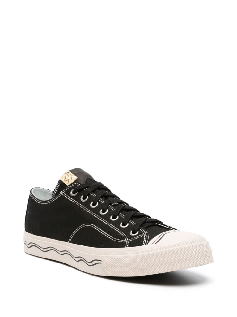 Black Seeger Lo Sneakers