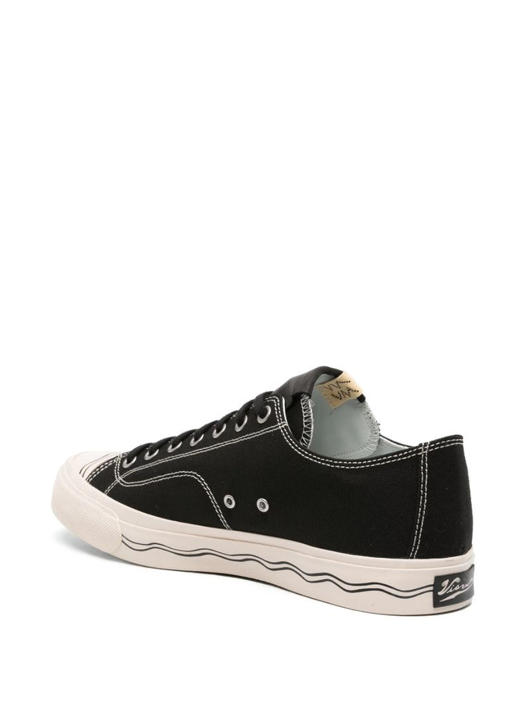 Black Seeger Lo Sneakers