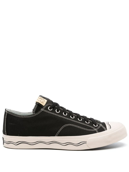 Black Seeger Lo Sneakers