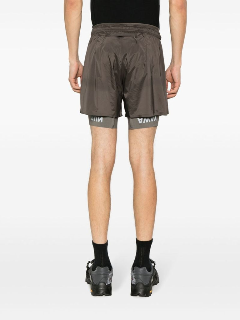 Green CoffeethermalÃ¢â_x0080__x009e_Â¢ Layered Running Shorts
