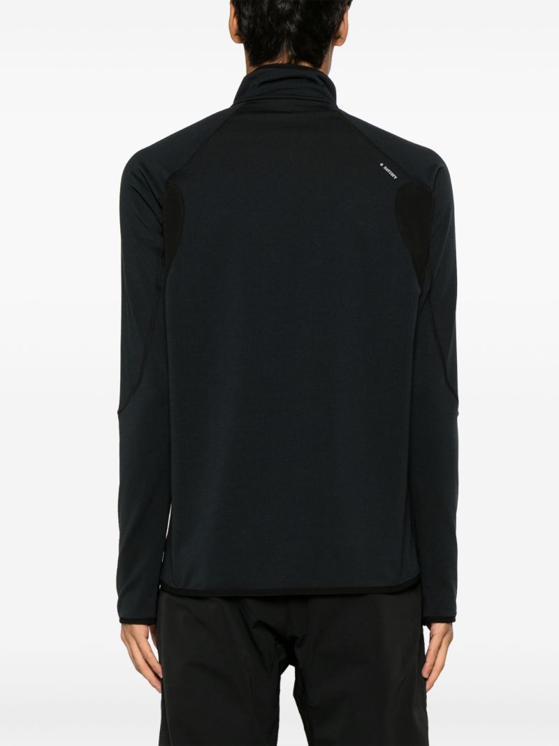 Black Ghostfleece Half-zip Sweatshirt