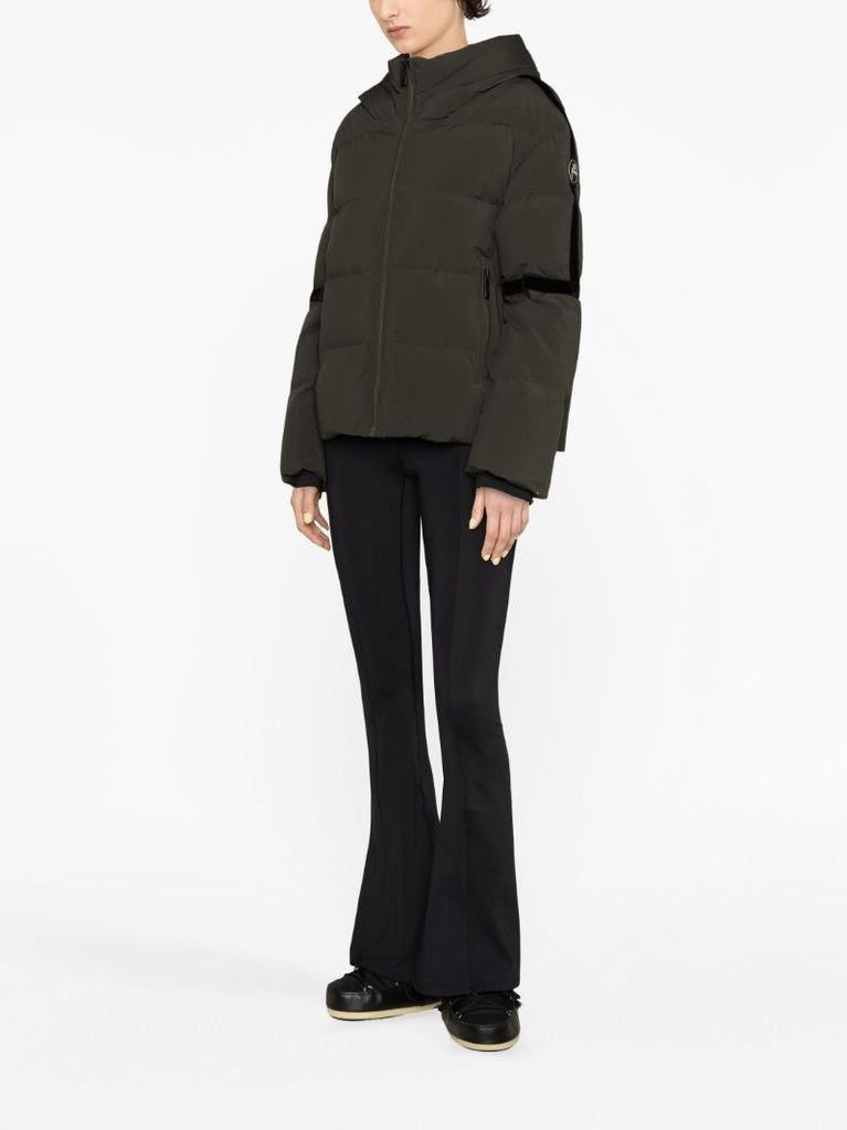 Green Barsy Quilted Ski Jacket