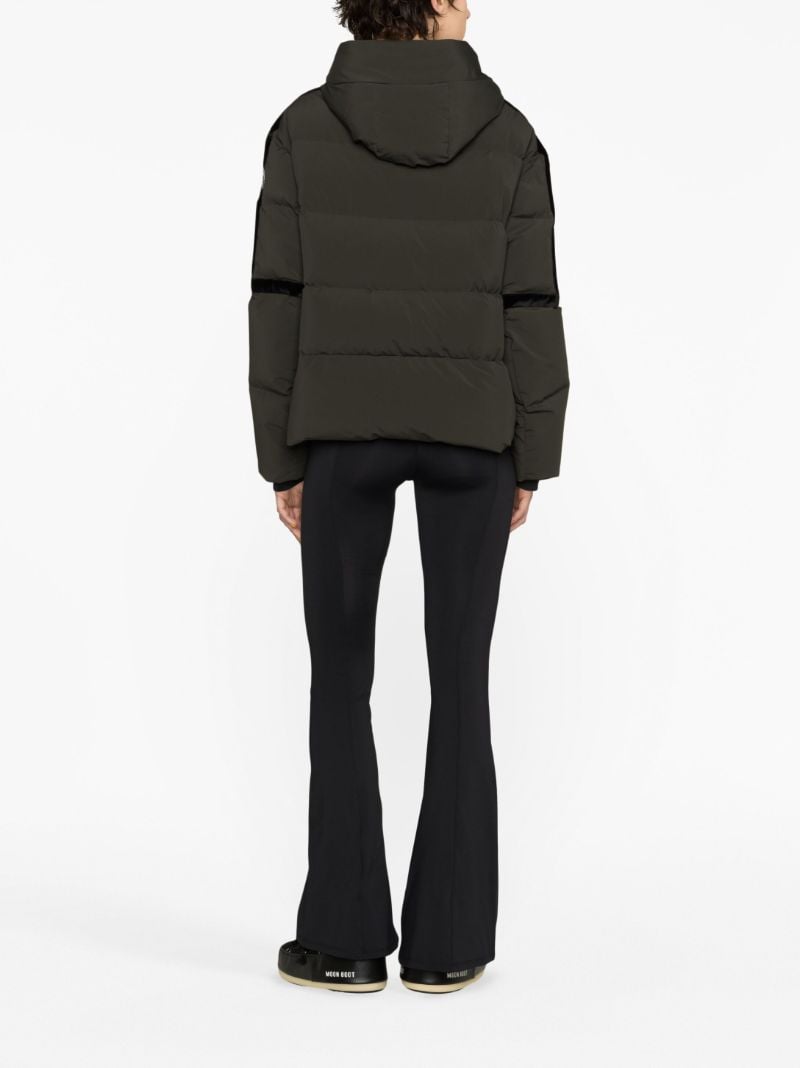 Green Barsy Quilted Ski Jacket