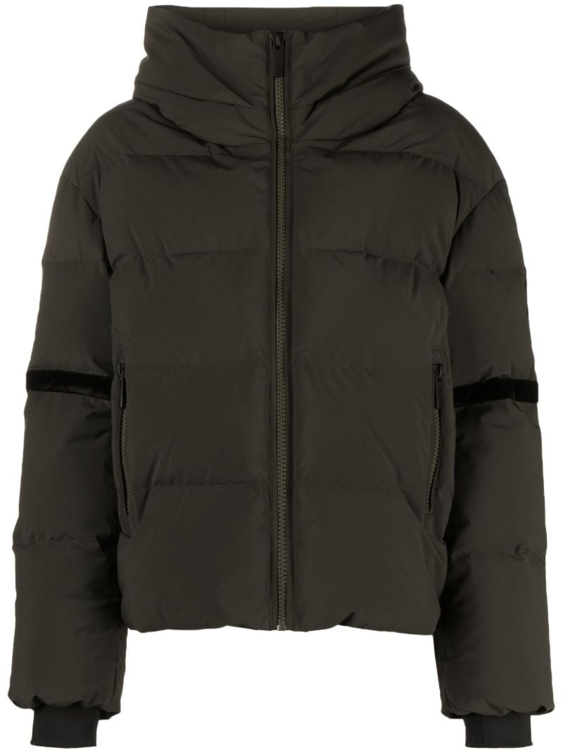 Green Barsy Quilted Ski Jacket