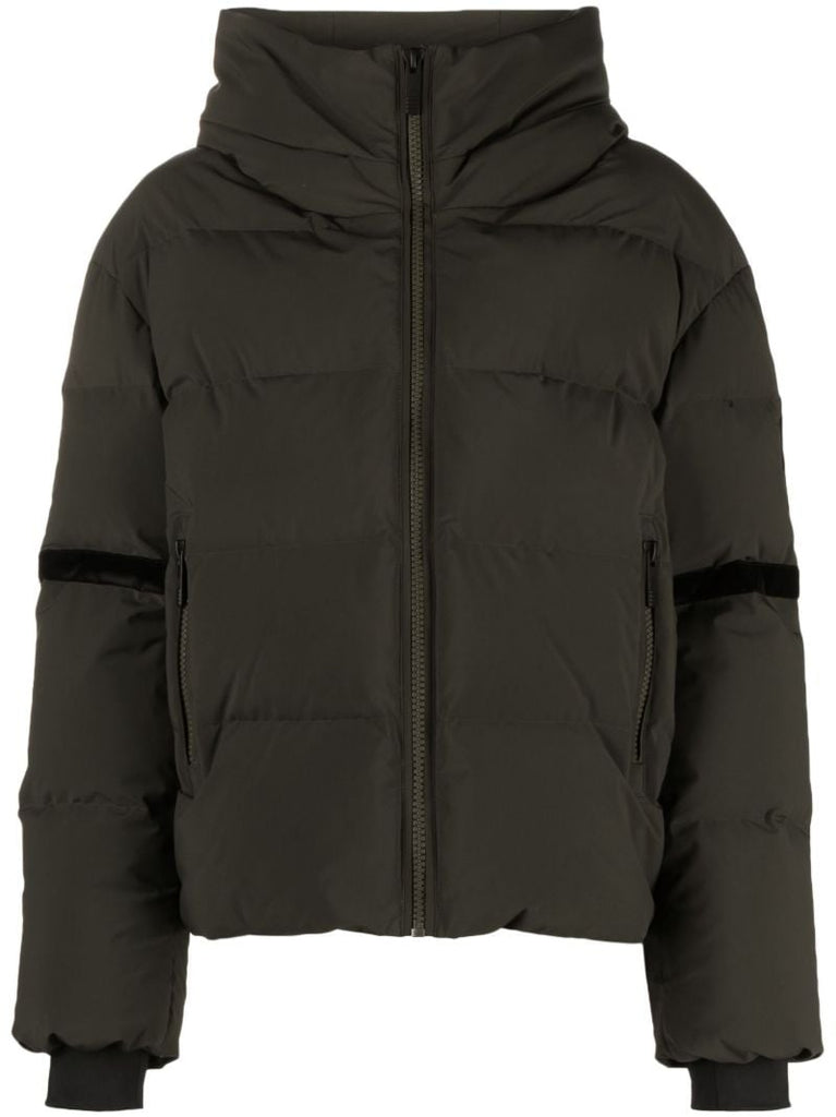 Green Barsy Quilted Ski Jacket