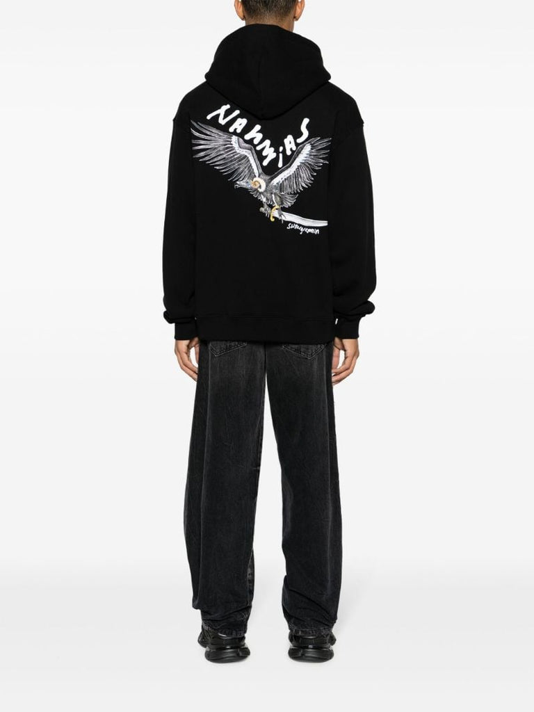 X Black Kodak Black Vulture Cotton Hoodie